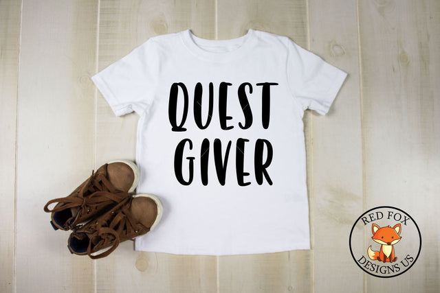 Quest Giver SVG | Video Games | Funny Gamer Shirt SVG SVG RedFoxDesignsUS 