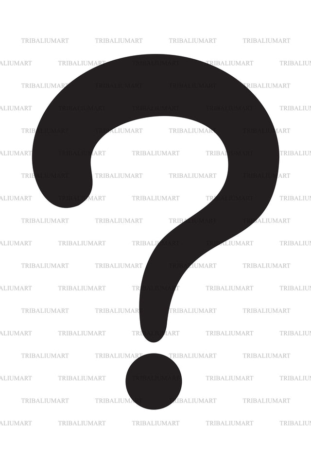 Question mark SVG TribaliumArtSF 