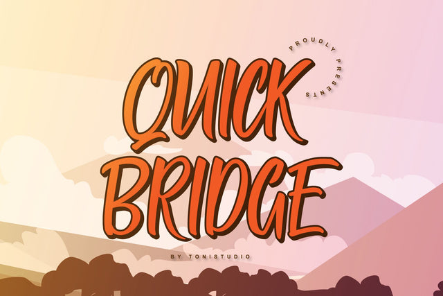 Quick Bridge Font toni_std 