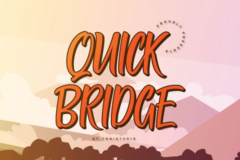 Quick Bridge Font toni_std 