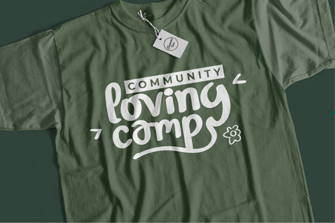 Quick Camping Font twinletter 