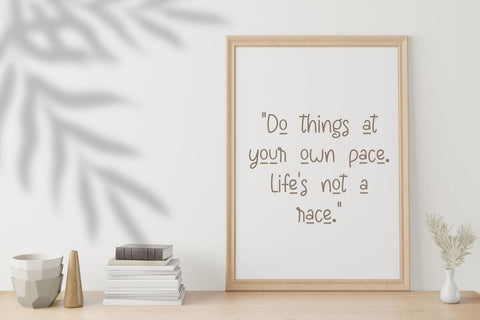 Quick Draw Font AnningArts Design 