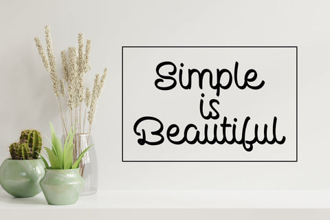 Quick Start Font love script 