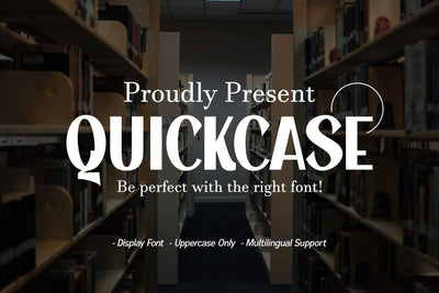 Quickcase Font Dumadistyle 