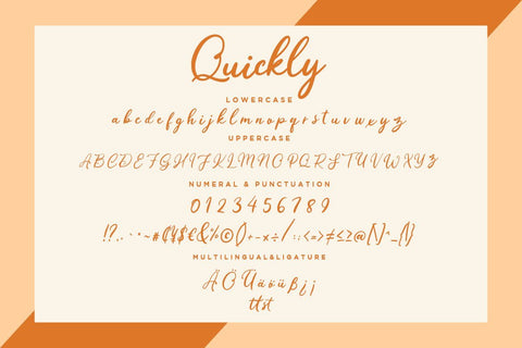 Quickly Express Script Font Creatype Studio 