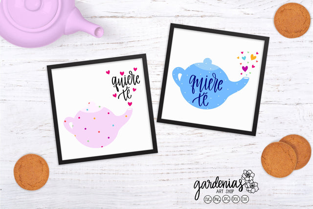Quiere Te SVG Gardenias Art Shop 