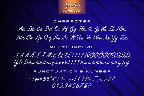 Quiet Sickless Font Allouse.Studio 