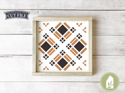 Quilt Block Pattern SVG | Farmhouse Sign Design SVG LilleJuniper 