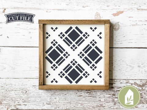 Quilt Block Pattern SVG | Farmhouse Sign Design SVG LilleJuniper 