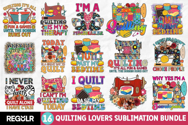Quilting Lovers Sublimation Bundle Sublimation Regulrcrative 