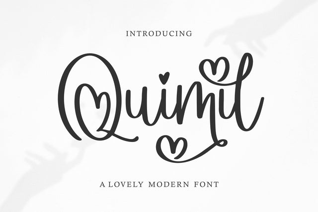 Quimil Font Allouse.Studio 