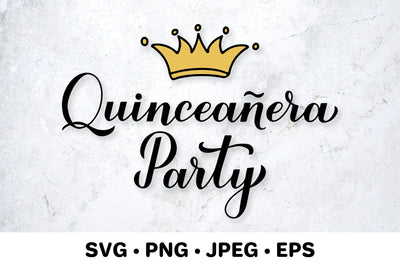 Quinceanera Party. Quinceañera SVG. 15th Birthday SVG LaBelezoka 