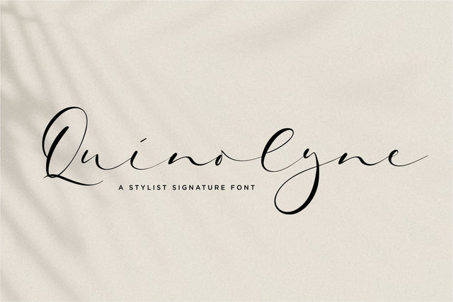 Quinolyne Font Qwrtype Foundry 