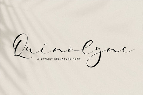 Quinolyne Font Qwrtype Foundry 