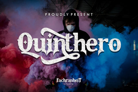 Quinthero Font Fachranheit Studio