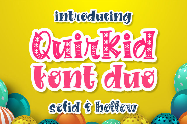 Quirkid Font Abo Daniel Studio 