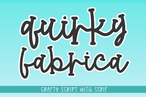 Quirky Fabrica Font Abo Daniel Studio 
