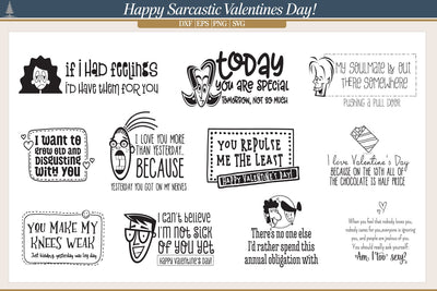 Quirky Valentine SVG AfterTenDesign 