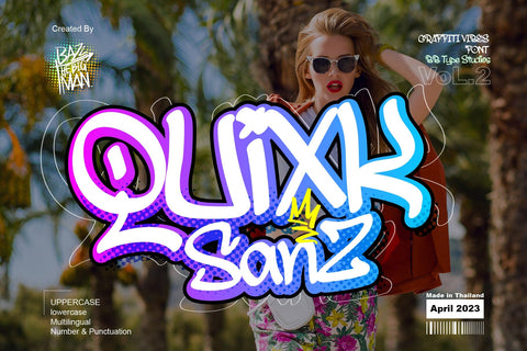 Quixk Sanz Font BB Digital Arts 