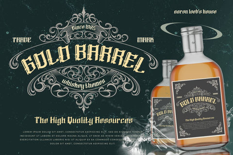 QUKIHA Blackletter font Font twinletter 