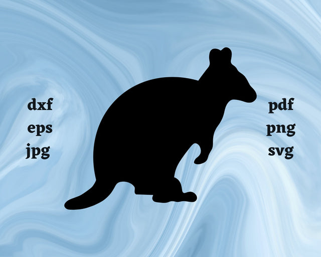 Quokka SVG Cut File SVG Northern Light SVG 