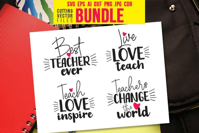 Quotes for Teachers SVG VectorSVGdesign 