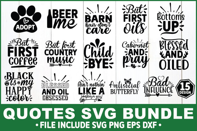 Quotes SVG Bundle SVG Ariyan 