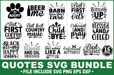 Quotes SVG Bundle SVG Ariyan 