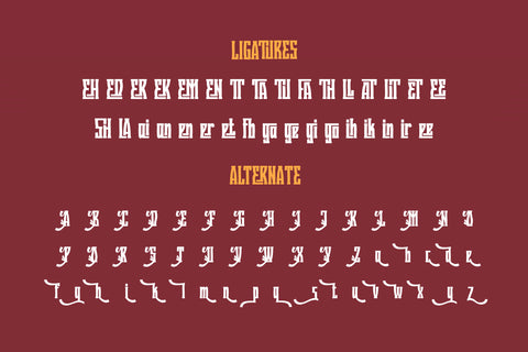 Quzirah – Retro Condensed Font Font twinletter 