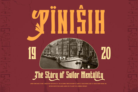 Quzirah – Retro Condensed Font Font twinletter 