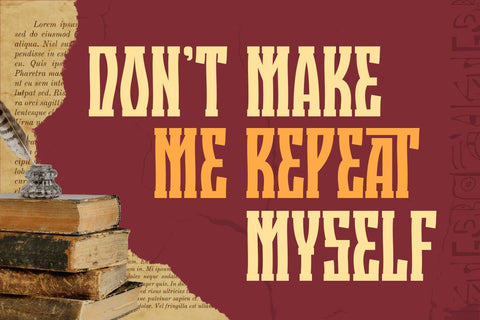 Quzirah – Retro Condensed Font Font twinletter 