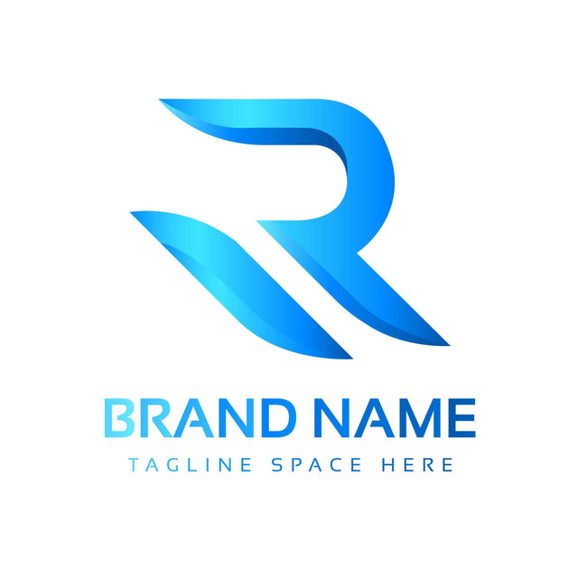 R or RR Uppercase Letter Initial Logo Design Template Vector Illustration SVG naemmiah021 