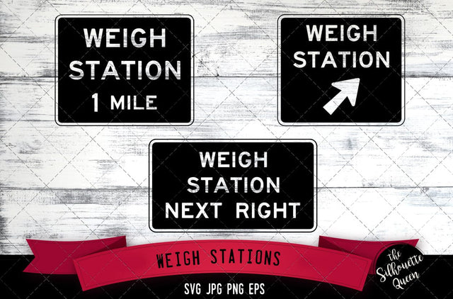 R13 series- Weigh stations Icon SVG -Vector Symbol Commercial & Personal Use- Cricut,Silhouette,Cameo,Vinyl Cut SVG Loveleen Kaur 