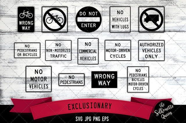 R5 Series -Exclusionary Icon SVG -Vector Symbol Commercial & Personal Use- Cricut,Silhouette,Cameo,Vinyl Cut SVG Loveleen Kaur 