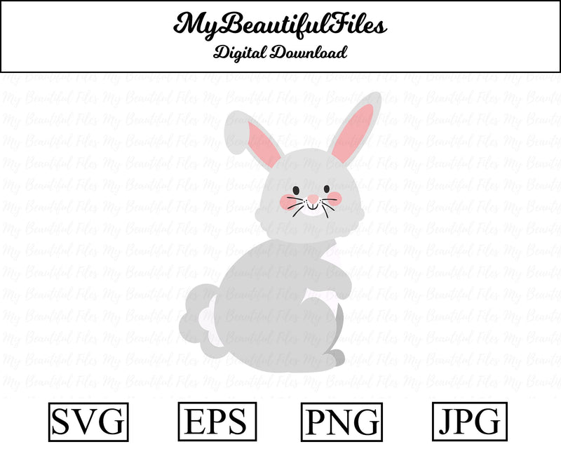 rabbit - Animal SVG MyBeautifulFiles 
