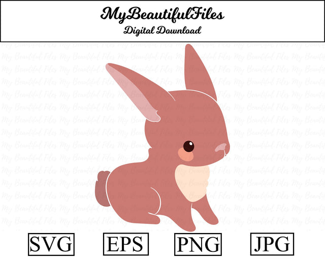 Rabbit - Animal SVG MyBeautifulFiles 