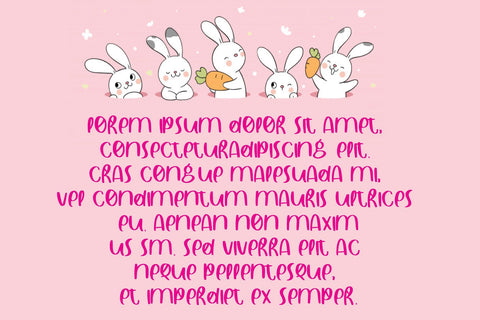 Rabbit Font goodigital_13 