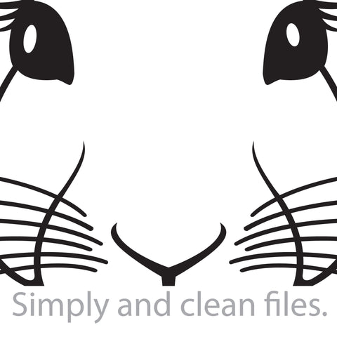 Rabbit head SVG TribaliumArtSF 