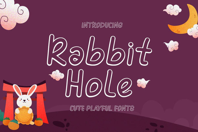 Rabbit Hole - Cute Handwriten Playful Font Masyafi Studio 