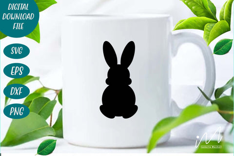 Rabbit Svg bundle, Bunny Svg bundle, Easter Bunny Svg, Easter Svg, Easter cut files, Bunny silhouette svg, bunny clipart svg SVG Isabella Machell 