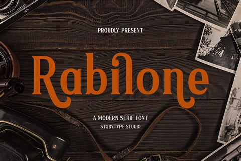 Rabilone Typeface Font Storytype Studio 