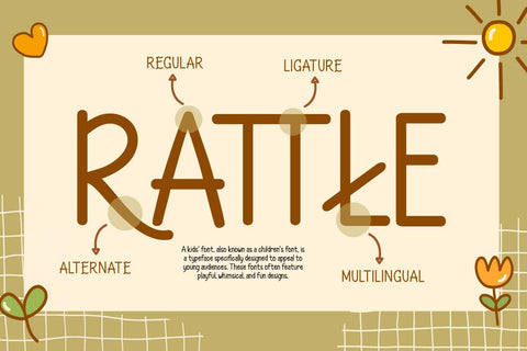 Raboka Font Font twinletter 