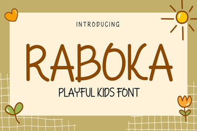 Raboka Font Font twinletter 
