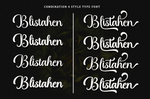 Rabusta Greatness - 4 Type Font Font BungStudio 