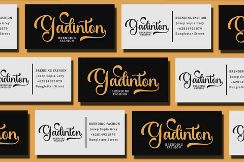Rabusta Greatness - 4 Type Font Font BungStudio 