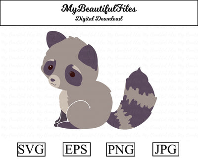 Raccoon - Animal SVG MyBeautifulFiles 