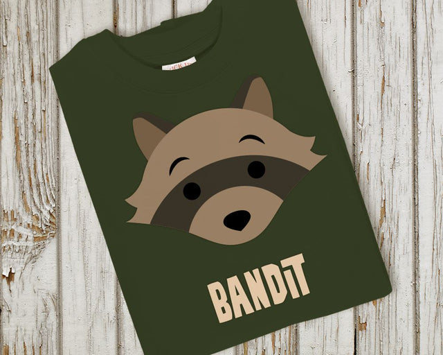 Raccoon Bandit Face SVG Designed by Geeks 