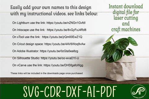 Race cars name sign svg laser cut template SVG APInspireddesigns 