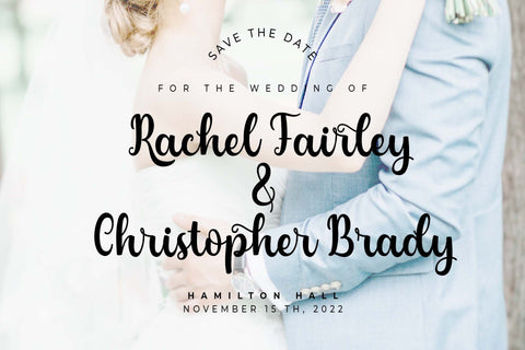 Rachel Font love script 