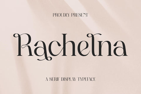 Rachelna Typeface Font Storytype Studio 